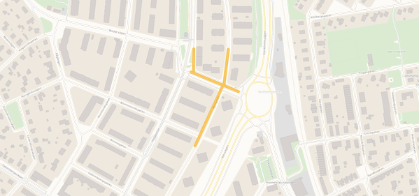 Beläggningsarbete Breda Vägen, Apelgatan samt Hagagatan
